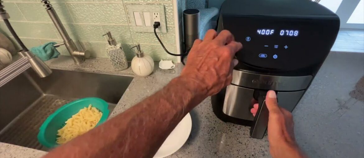 How to air fry mixed vegetables
