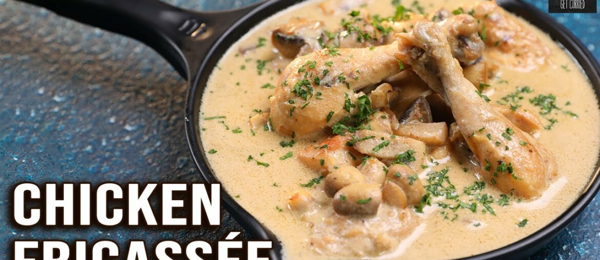 Chicken Fricassee | How To Make French Chicken Stew | Chicken Recipe By Varun | Get Curried