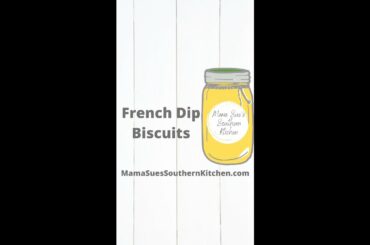 French Dip Biscuits | Quick dinner idea | Tailgating party food | YouTube Shorts