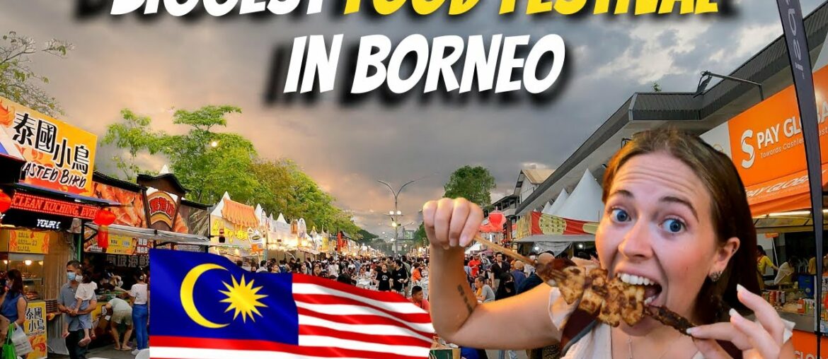 Kuching Food Festival 2022 - The Most AMAZING STREET FOOD in Malaysia