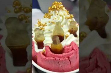 REFRESHING Ice Cream Rolls #shorts