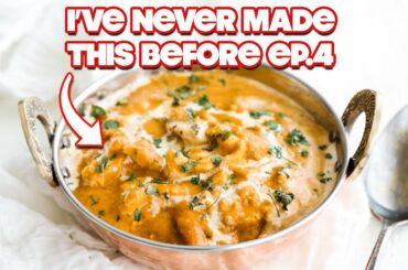 Professional Chef Makes Chicken Makhani (Butter Chicken) For the FIRST time.