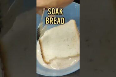 french toast recipe | easy snack idea | easy dessert | dessert | #shorts #dessertrecipe #recipe