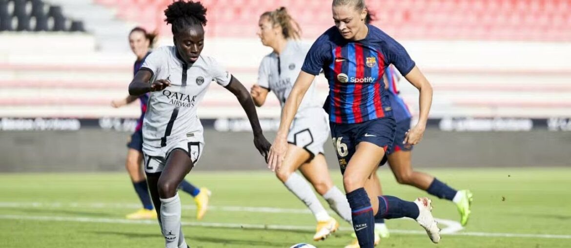 FC Barcelona vs PSG | 3rd Place Match | Amos Women's French Cup 2022 FC Barcelona vs PSG | 3rd Place Match | Amos Women's French Cup 2022