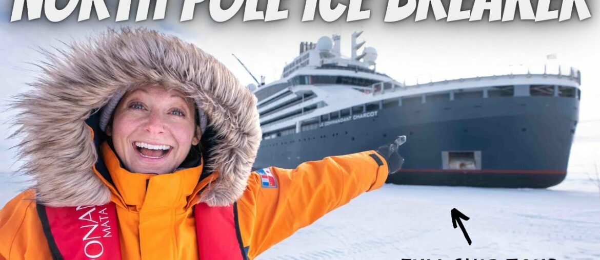 WE BOARDED A CRUISE TO THE NORTH POLE (Full Ship Tour)