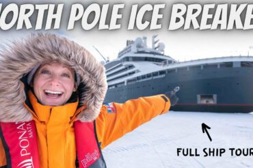 WE BOARDED A CRUISE TO THE NORTH POLE (Full Ship Tour)