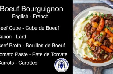 Boeuf Bourguignon  French Connection