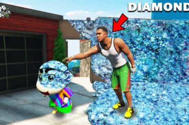 GTA 5 : Whatever Franklin Touch Turns Into DIAMONDS with Shinchan In GTA 5 ! (GTA 5 Mods)