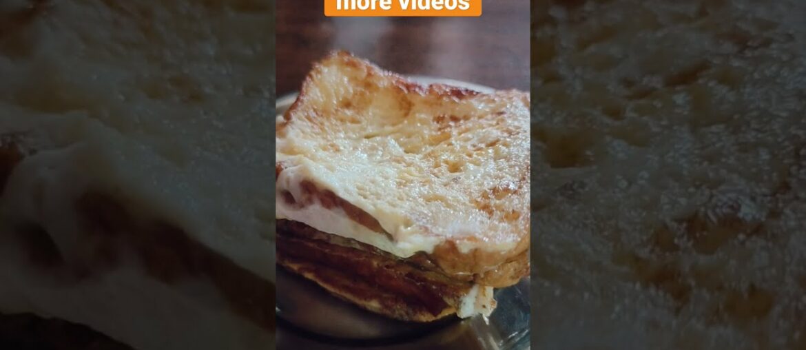 Making French Toast Recipe Indian Style #shorts