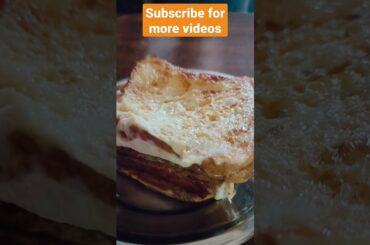 Making French Toast Recipe Indian Style #shorts