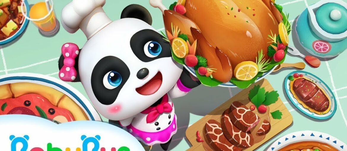 Baby Panda s Gourmet Restaurant   Learn How to Cook Gourmet French Food%21   BabyBus Games1080p