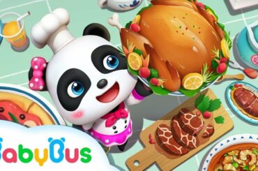 Baby Panda s Gourmet Restaurant   Learn How to Cook Gourmet French Food%21   BabyBus Games1080p