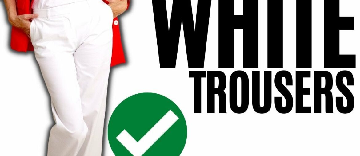 How To Style White Trousers For Women Over 50 How To Style White Trousers For Women Over 50