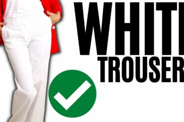 How To Style White Trousers For Women Over 50