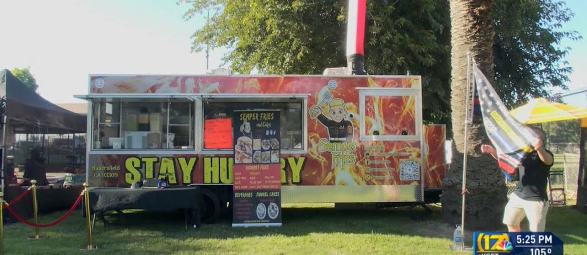 Marine opens new food truck
