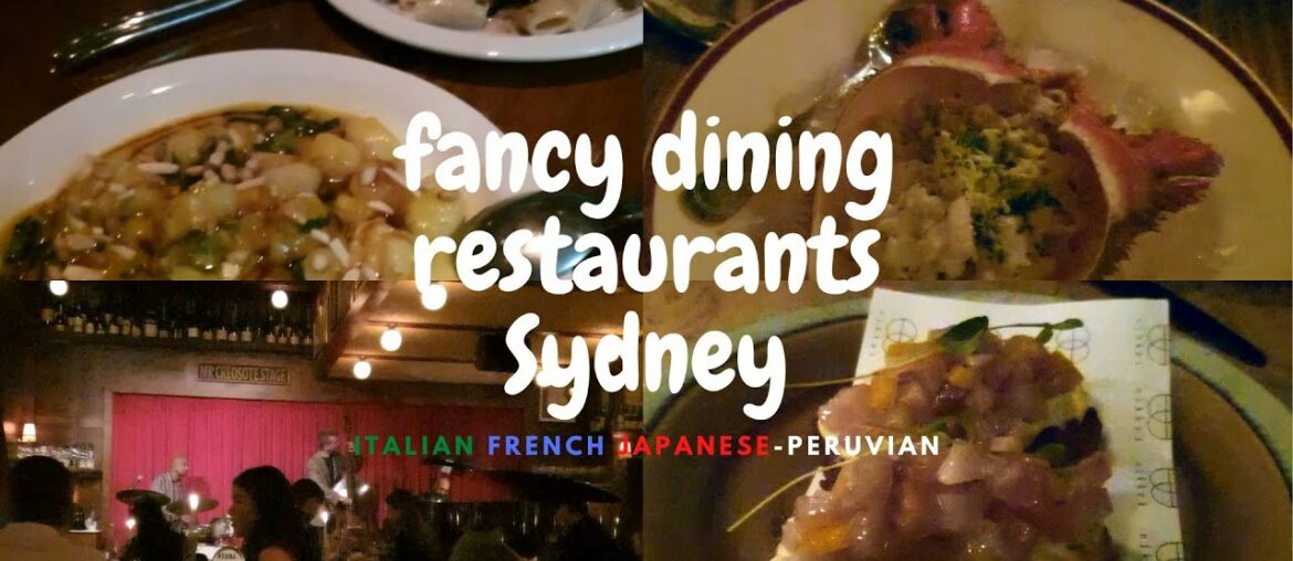 Fancy Dining Restaurants Sydney | Italian French Japanese-Peruvian Cuisine  | Casoni Hubert Nikkei