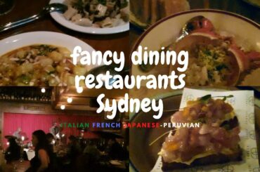 Fancy Dining Restaurants Sydney | Italian French Japanese-Peruvian Cuisine  | Casoni Hubert Nikkei
