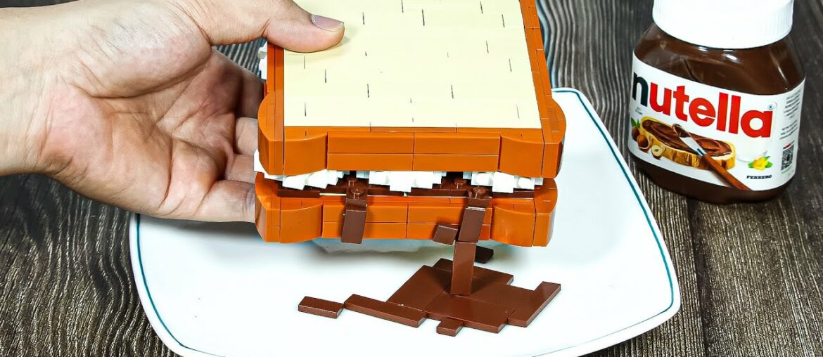 How to make Nutella French Toast Roll Ups! Recipe | Bricks World Stop Motion Cooking Asmr How to make Nutella French Toast Roll Ups! Recipe | Bricks World Stop Motion Cooking Asmr