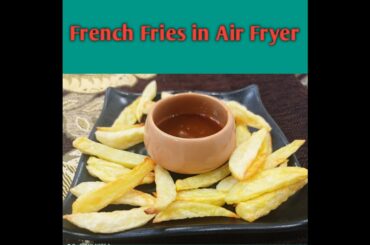 French fries Recipe/ french fries at home/ Air fryer Recipes/ french fries in Air Fryer