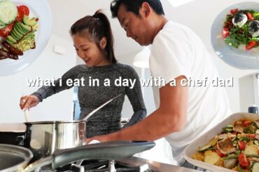 what i eat in a day with a chef dad