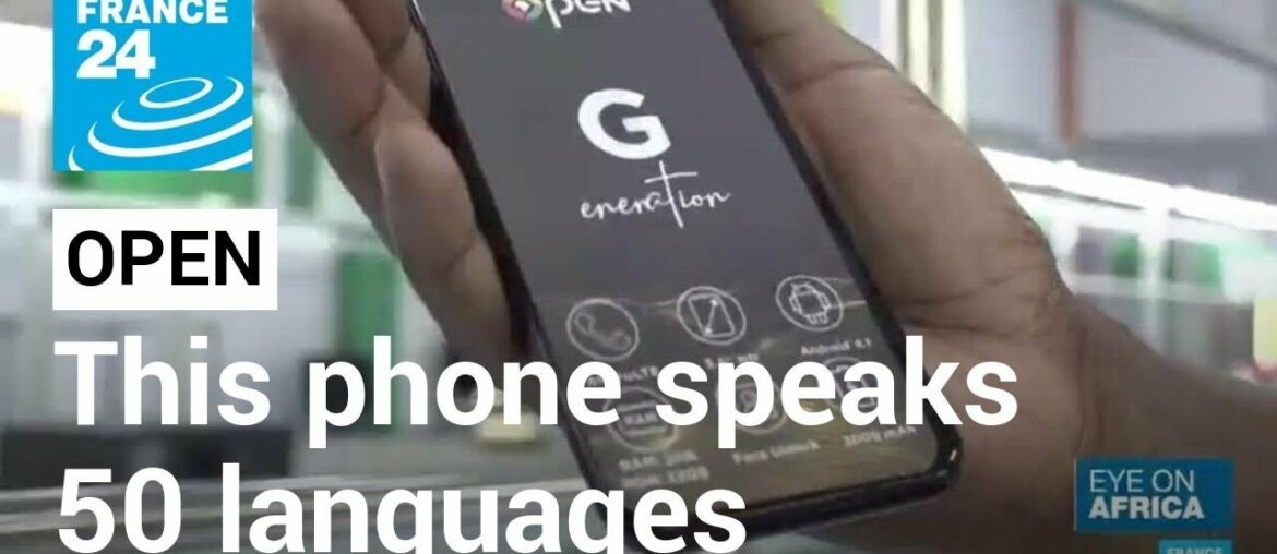 A phone that speaks 50 languages: "Open" is designed for people who cannot read or write A phone that speaks 50 languages: "Open" is designed for people who cannot read or write