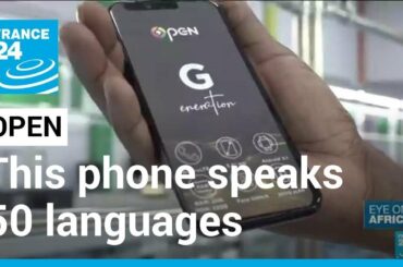 A phone that speaks 50 languages: "Open" is designed for people who cannot read or write