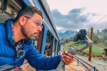 French Alps LIVE: Riding the Tramway to Mont Blanc