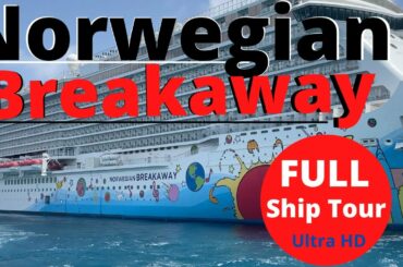 Norwegian Breakaway | Full Walkthrough Cruise Ship Tour | Ultra HD - Norwegian Cruise Lines