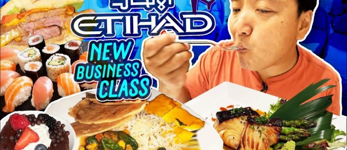 Etihad NEW Business Class SUITES Review & Investing in a SUSHI RESTAURANT?!