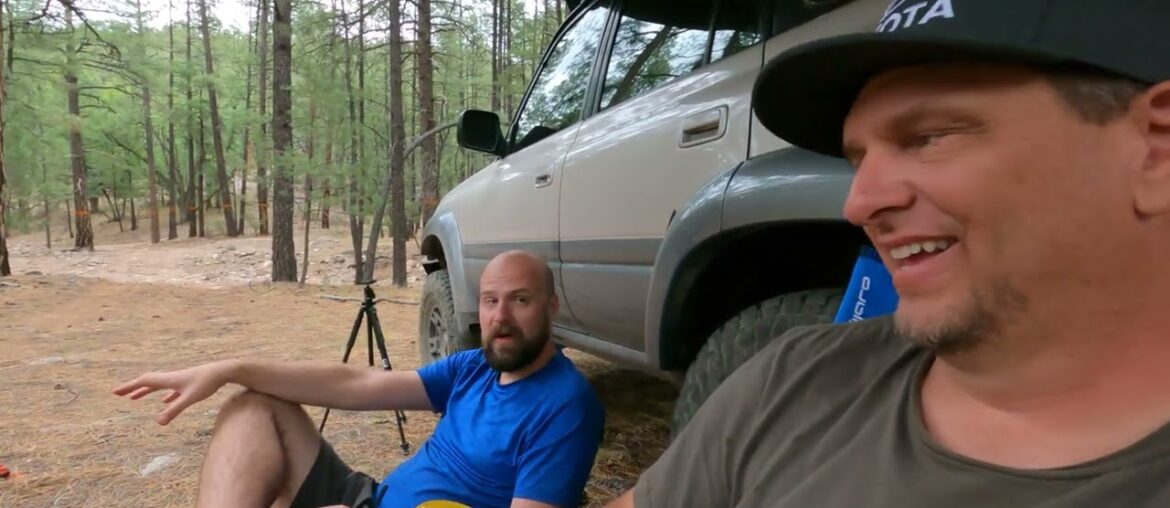 Truck Camping Overnighter with Gourmet Camp Cooking Ossobuco and French Omelet