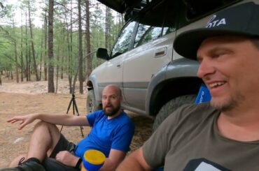 Truck Camping Overnighter with Gourmet Camp Cooking Ossobuco and French Omelet