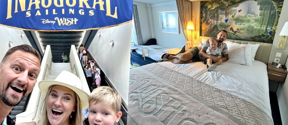 Our Disney Wish Cruise Embarkation Day! | Room Tour, Sail Away Party, Arendelle Dinner, Merch & More Our Disney Wish Cruise Embarkation Day! | Room Tour, Sail Away Party, Arendelle Dinner, Merch & More