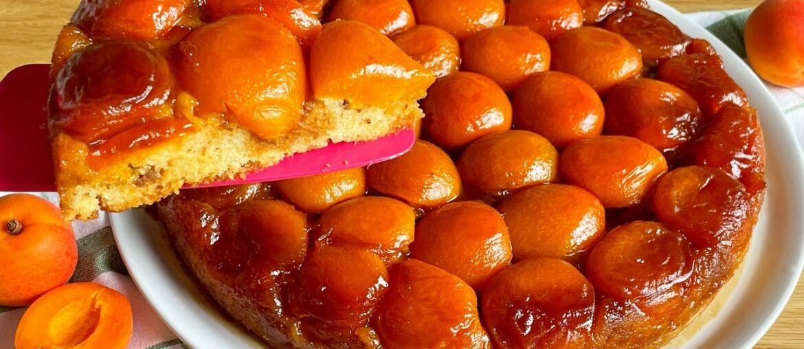 Apricot Tarte Tatin Recipe | French Apricot Tart | Apricot Pie