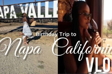 NAPA CALIFORNIA VLOG| Spending my BIRTHDAY IN NAPA| WINE TASTINGS|RESTORATION HARDWARE +MORE