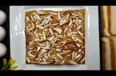 3 Ingredients Recipe || Healthy Breakfast || kids Tiffin Box Recipe || Bread Cake || #satisfying #4k