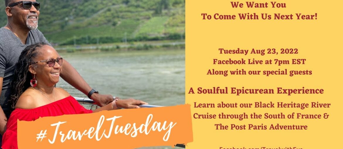 We Want You To Come With Us Next Year!