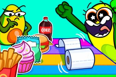 VEGETABLES OR FRENCH FRIES? || Healthy Vs Unhealthy Food Challenge || How to Sneak Snacks at Home