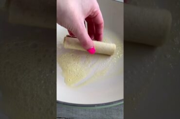 Peanut butter cup French toast rolls!