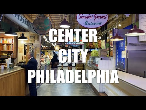 Walking Center City Philadelphia Downtown Walkthrough Reading Terminal Market Virtual Tour Walking Center City Philadelphia Downtown Walkthrough Reading Terminal Market Virtual Tour