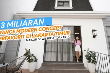 MAISON DE WISTERIA. DESIGN PALING BERANI ALA FRENCH STYLE CUMA 3M-AN.