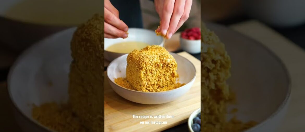 My crispy version of French-Toast