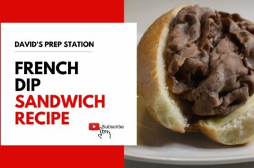 Simple French Dip Sandwich Recipe