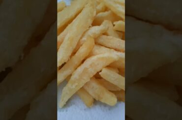 Tips &Tricks For Crispy French Fries At Home | Homemade French Fries Recipe #shorts #frenchfries