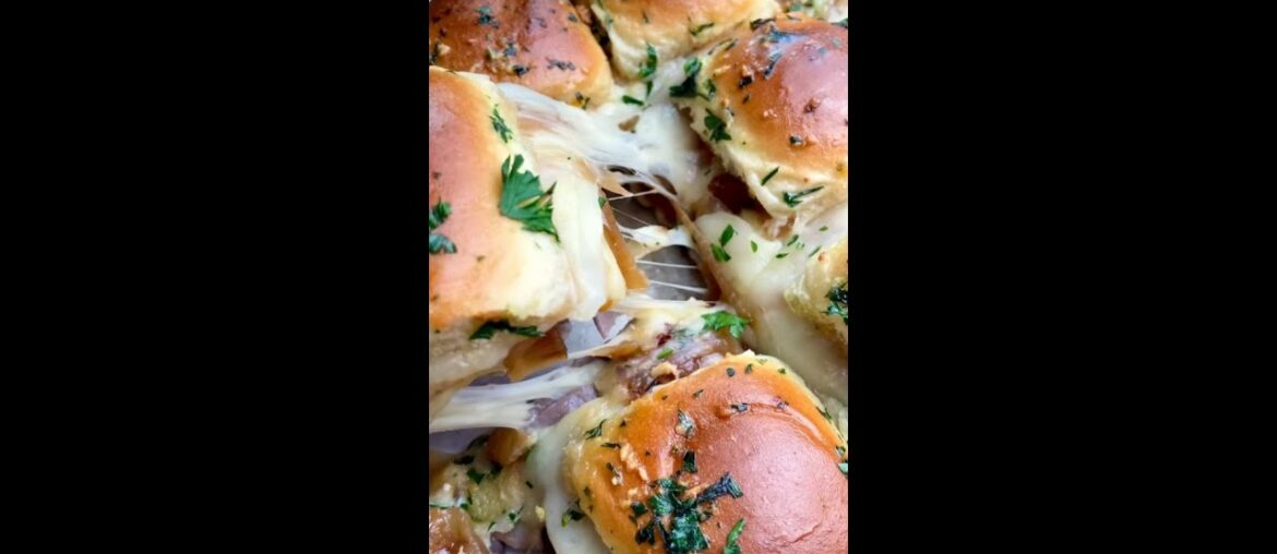 French Onion Dip Sliders French Onion Dip Sliders