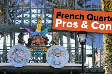 Disney's Port Orleans Resort - French Quarter tour (rooms, pools, dining)