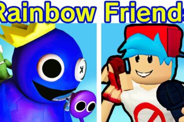 Friday Night Funkin' VS Rainbow Friends (Roblox Rainbow Friends Chapter 1) (FNF Mod/Hard)