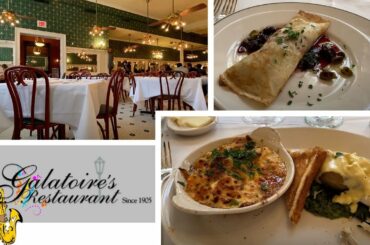Brunch at Galatoire's - New Orleans, Louisiana USA - Crescent City Dining Review