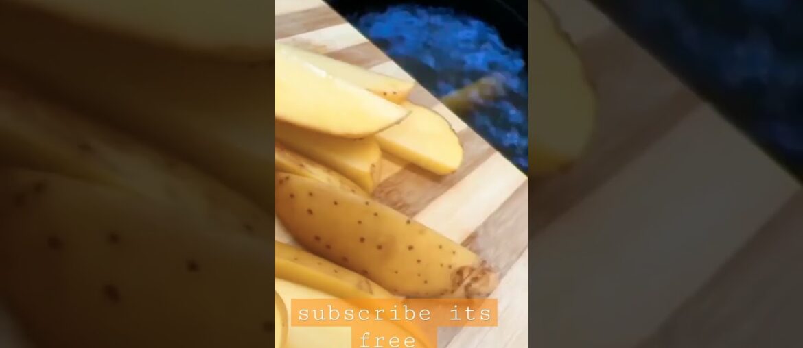 how to make french fries, french fries recipe, crispy french fries, #shorts @cafe Street#2