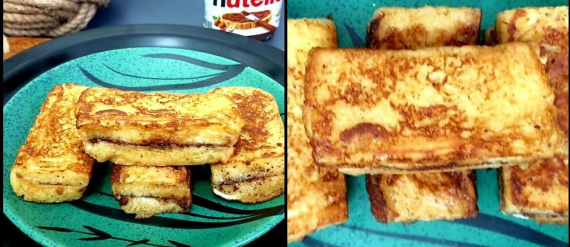French Toast Recipe || Stuffed Nutella French Toast || Nutella Stuffed French Toast Sticks || French Toast Recipe || Stuffed Nutella French Toast || Nutella Stuffed French Toast Sticks ||