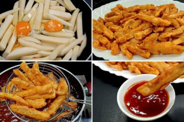 Crispy Egg French Fries Recipe || Easy Egg French Fries || Egg Snacks Recipe